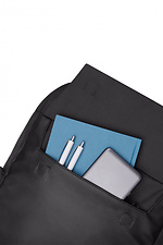 Черный большой рюкзак с внешним карманом и отделением для ноутбука GARD 8011693 фото №9