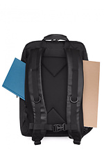 Черный большой рюкзак с внешним карманом и отделением для ноутбука GARD 8011693 фото №10