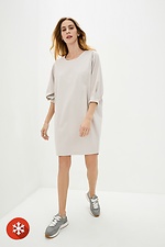 PULLY oversized wool dress with 3/4 wide sleeves Garne 3037698 photo №2