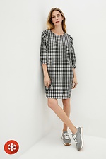 PULLY oversized wool dress with 3/4 wide sleeves Garne 3037699 photo №2