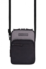 Two tone crossbody messenger bag with long strap GARD 8011699 photo №1