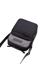 Two tone crossbody messenger bag with long strap GARD 8011699 photo №4