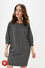 PULLY oversized wool dress with 3/4 wide sleeves Garne 3037700 photo №1