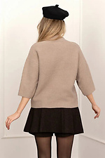Women's jumper in beige color Sewel 4038702 photo №2
