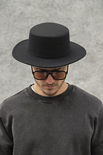 Men's Hat Walter Basic Black Without 8049704 photo №2