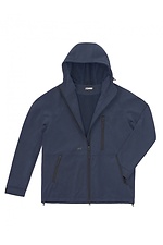 Демисезонная мужская куртка синего цвета с капюшоном GARD 8011705 фото №2