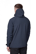 Демисезонная мужская куртка синего цвета с капюшоном GARD 8011705 фото №6