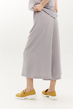 Summer suit GRACE in gabardine: sleeveless top and wide culottes Garne 3034706 photo №7