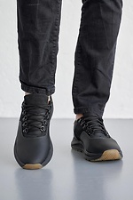 Мужские весенние кроссовки из натуральной кожи  8019706 фото №2