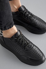 Women's summer sneakers made of genuine leather  8019709 photo №6