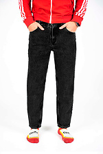 Męskie jeansy mom o prostym kroju i średnim stanie Custom Wear 8025709 zdjęcie №2