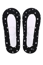 Black print cotton footprints Marilyn 4021711 photo №1