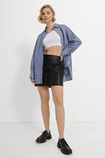One-Shoulder-Strickoberteil für Damen in weiß  4038711 Foto №4