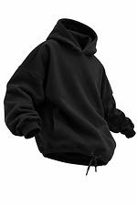 Schwarzer Oversized-Fleece-Hoodie für Herren ohne Art 27 Without 8056714 Foto №2