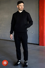 Утепленный спортивный костюм HARRY черного цвета Garne 3034717 фото №1