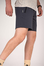 Clirik dark grafite men's shorts Custom Wear 8025719 photo №3
