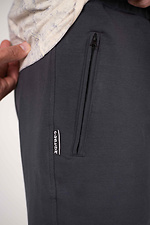 Clirik dark grafite men's shorts Custom Wear 8025719 photo №7