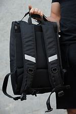 Herren City Jugend Rucksack ELIOT Ohne Laptop Schwarz Without 8049724 Foto №6
