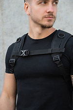 Herren City Jugend Rucksack ELIOT Ohne Laptop Schwarz Without 8049724 Foto №7