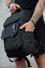 Herren City Jugend Rucksack ELIOT Ohne Laptop Schwarz Without 8049724 Foto №8