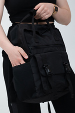 Рюкзак-сумка LITIY Black Without 8049726 фото №4