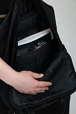 Рюкзак-сумка LITIY Black Without 8049726 фото №5