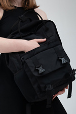 Рюкзак-сумка LITIY Black Without 8049726 фото №6