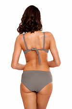 Separate swimsuit: bra with padded cups, high-rise panties with pleats Marko 4023727 photo №3