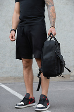 Men's Urban Youth Backpack Bag LITIY For Laptop Black Without 8049727 photo №2