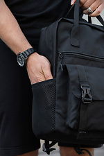 Men's Urban Youth Backpack Bag LITIY For Laptop Black Without 8049727 photo №5