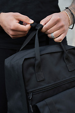 Men's Urban Youth Backpack Bag LITIY For Laptop Black Without 8049727 photo №7