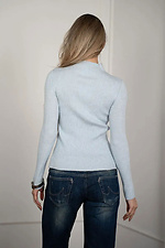 Damen Strickpullover in Blau Sewel 4038728 Foto №3
