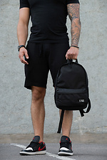Men's Urban Youth Backpack Briefcase Minic Reflective For Laptop Black Without 8049729 photo №2