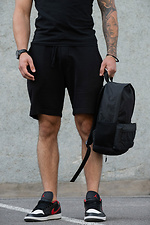 Men's Urban Youth Backpack Briefcase Minic Reflective For Laptop Black Without 8049729 photo №3