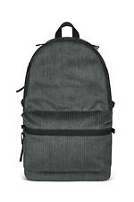 Youth corduroy backpack with external pocket GARD 8011732 photo №3