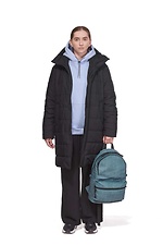Youth corduroy backpack with external pocket GARD 8011734 photo №6