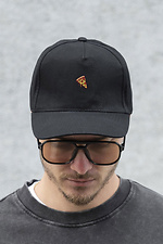 Herren Trucker Baseball Cap mit Pizza-Print Schwarz Without 8049735 Foto №4