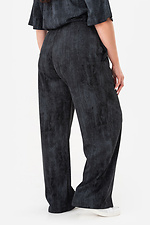 Women's oversized suit in black with a boiled effect Garne 3034743 photo №8