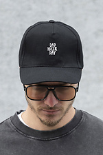 Herren Trucker Baseball Cap BadHair Schwarzer Aufdruck Without 8049743 Foto №4