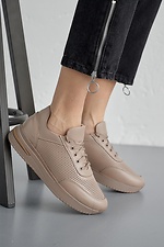 Summer women's sneakers made of genuine leather  8019744 photo №1