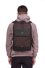Большой молодежный рюкзак в леопардовый принт GARD 8011745 фото №2