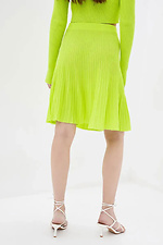 Knitted women's skirt in lemon color  4038748 photo №2