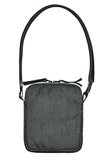 Вельветовая сумка через плечо мессенджер с широким ремешком GARD 8011748 фото №1