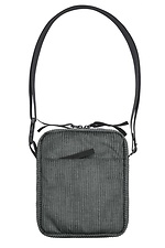 Вельветовая сумка через плечо мессенджер с широким ремешком GARD 8011748 фото №2