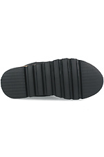 Черные ботинки дутики стеганные короткие на зиму Forester 4101749 фото №4
