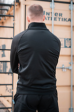 Чоловіча олімпійка Classic Black чорного кольору Custom Wear 8025751 фото №4