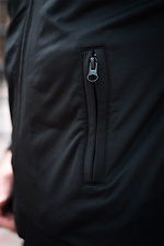 Чоловіча олімпійка Classic Black чорного кольору Custom Wear 8025751 фото №6