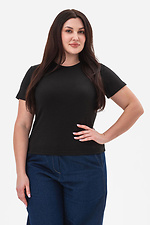 Женский костюм в рубчик черного цвета Garne 3034754 фото №5