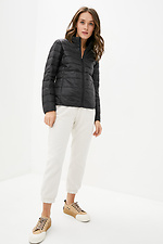 Short quilted autumn jacket with a zipper Garne 4007754 photo №2