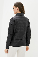 Short quilted autumn jacket with a zipper Garne 4007754 photo №3